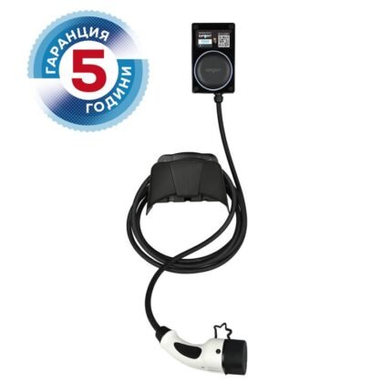 7.4 kW зарядна станция EVPoint EV7-T1 – черен цвят, 5 м кабел Тип 1 - Solar.bg