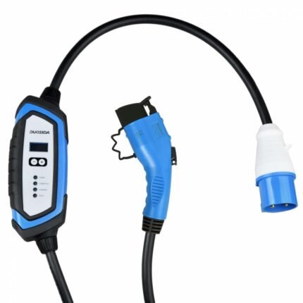 Мобилна зарядна станция DUOSIDA ТИП 1 | 7,4 KW 32 А | 5 МЕТРА - Solar.bg