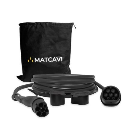 Трифазен кабел за електромобил Тип 2 MATCAVI 22kW | Зареждане от AC станции - Solar.bg