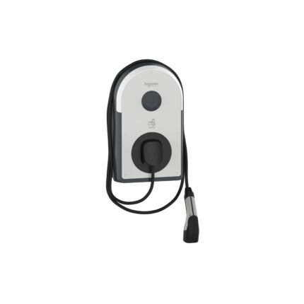 Зарядна станция, EVlink Pro AC/AC Metal, 22kW, 32A, 3P+N, T2 прикачен кабел, RDC-DD 6mA, MID meter - Solar.bg