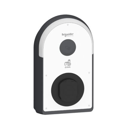 Зарядна станция, EVlink Pro AC/AC Metal, 22kW, 32A, 3P+N, T2S изходен контакт, RCD B-EV, MNx aux. - Solar.bg