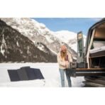 Сгъваем соларен панел зареждащ директно вашето устройство от слънцето - EcoFlow 160W Solar Panel (черен) - Image 4