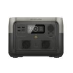 Портативна електростанция за зареждане на различна техника и устройства - EcoFlow RIVER 2 Max Portable Power Station 512Wh (черен)