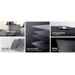 Сгъваем соларен панел зареждащ директно от слънцето - EcoFlow NextGen 160W Portable Solar Panel (черен) - Image 8