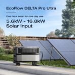 Иновативна професионална електроцентрала и резервно захранване за целия дом - EcoFlow DELTA Pro Ultra Whole Home Backup Power 6144Wh (черен) - Image 7