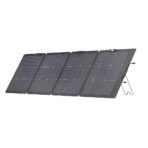 Сгъваем соларен панел зареждащ директно от слънцето - EcoFlow NextGen 220W Bifacial Portable Solar Panel (черен)