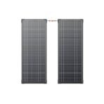 Комплект от два броя соларни панели зареждащи от слънцето за каравана или кемпер - EcoFlow 2x130W RVMax Rigid Solar Panel Combo (черен) - Image 8