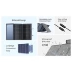 Сгъваем соларен панел зареждащ директно вашето устройство от слънцето (черен) - EcoFlow 220W Solar Panel (refurbished) - Image 6